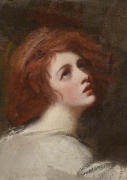 Emma Hart (1765–1815), as Miranda, 1786 - Джордж Ромні