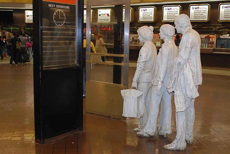 The Commuters, 1980 - George Segal