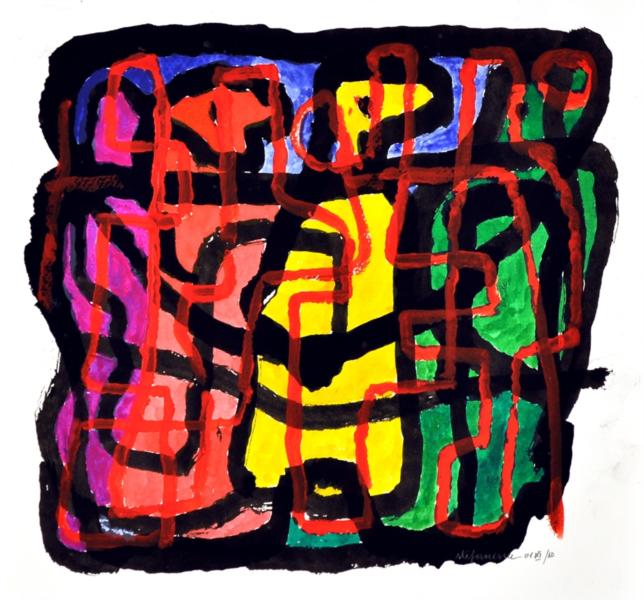Coloured Vibrations, 2001 - George Ștefănescu