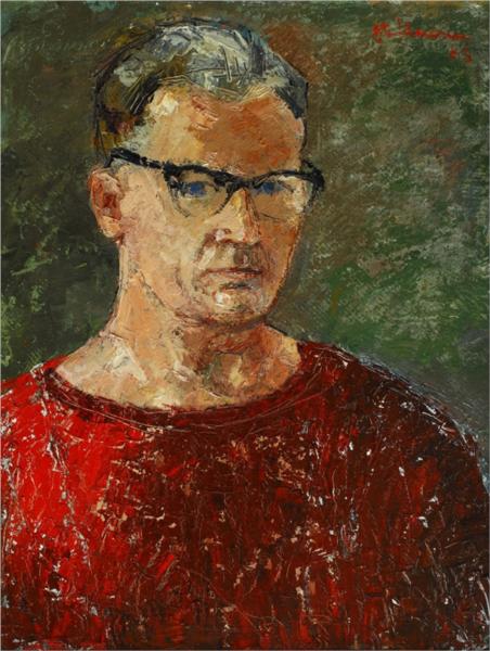 Self-Portrait, 1963 - George Ștefănescu