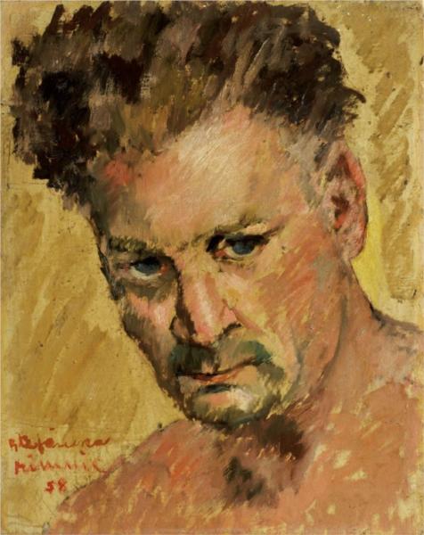 Selfportrait (Râmnic), 1958 - George Ștefănescu