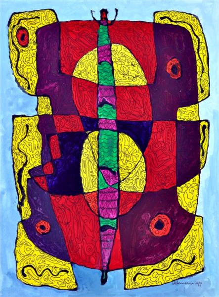 The first Butterfly, 2004 - George Stefanescu