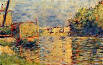 River's Edge - Georges Pierre Seurat