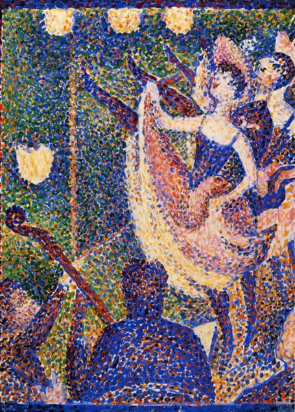 Study for The Chahut, 1889 - 1890 - Georges Pierre Seurat
