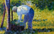 O Jardineiro - Georges Seurat