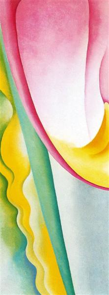 Abstraction No. 77 (Tulip), 1925 - Georgia O’Keeffe