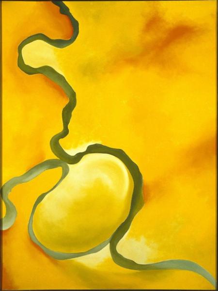 Green, Yellow and Orange, 1960 - Georgia O’Keeffe