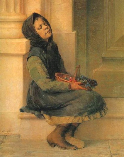 The Flower Seller, 1900 - Георгіос Якобідос