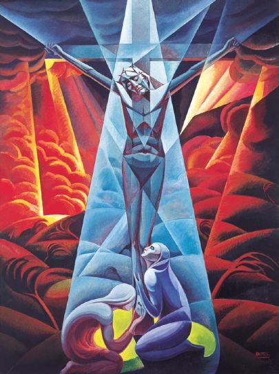 Crucificação, 1928 - Gerardo Dottori