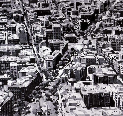 Townscape Madrid, 1968 - 葛哈·李希特