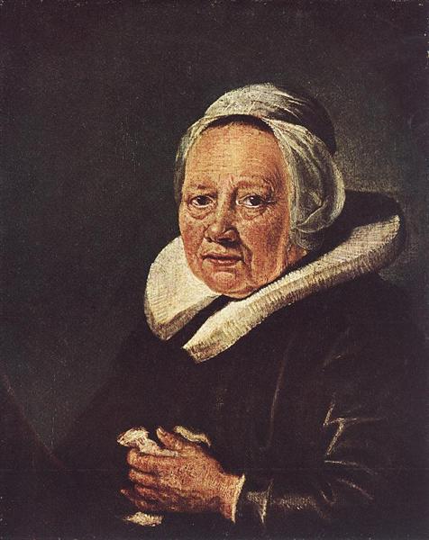 Retrato de uma Idosa, 1643 - 1645 - Gerrit Dou