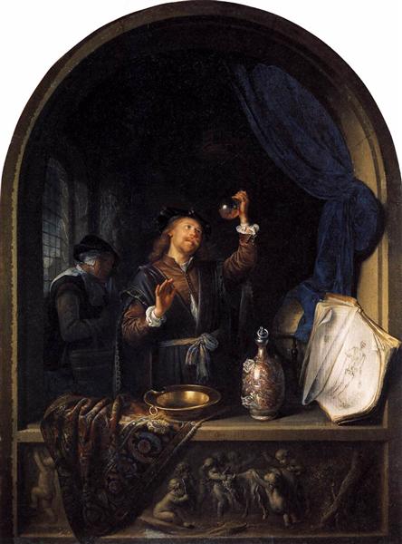 The Physician, 1653 - Герард Доу