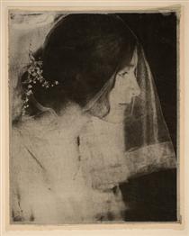 The Bride - Gertrude Kasebier
