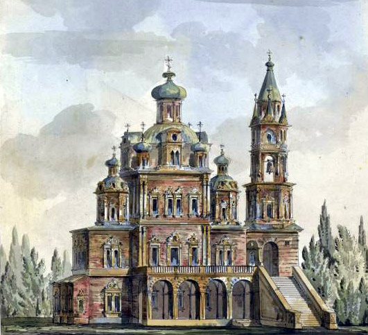 Church of the Assumption on Pokrovka, 1800 - Джакомо Кваренгі