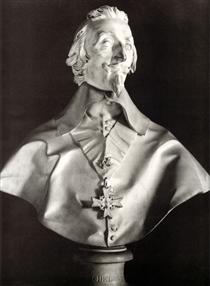 Portrait Bust of Cardinal Richelieu - Лоренцо Берніні