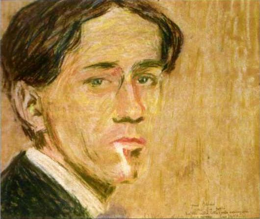 Self-portrait, 1908 - Джино Северини