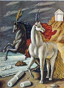The divine horses - Джорджо де Кіріко