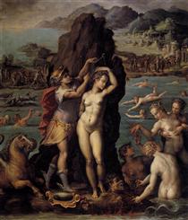 Perseus and Andromeda - Джорджо Вазари