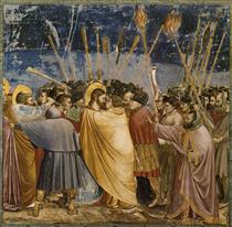 The Arrest of Christ (Kiss of Judas) - Giotto