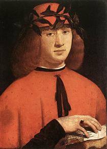 Portrait of Gerolamo Casio - Giovanni Antonio Boltraffio