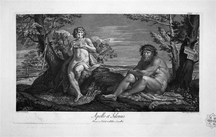 Apollo and Silenus - Giovanni Battista Piranesi