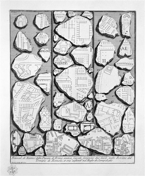 https://uploads2.wikiart.org/images/giovanni-battista-piranesi/the-roman-antiquities-t-1-plate-iii-map-of-ancient-rome-and-forma-urbis-1756.jpg!Large.jpg