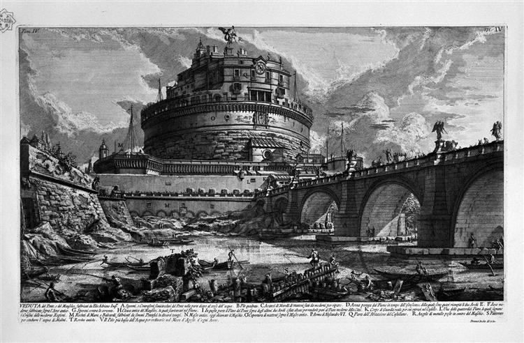 The Roman antiquities, t. 4, Plate III. Table of Contents Volume in this quarter. - Giovanni Battista Piranesi