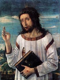 Christ Blessing - Giovanni Bellini