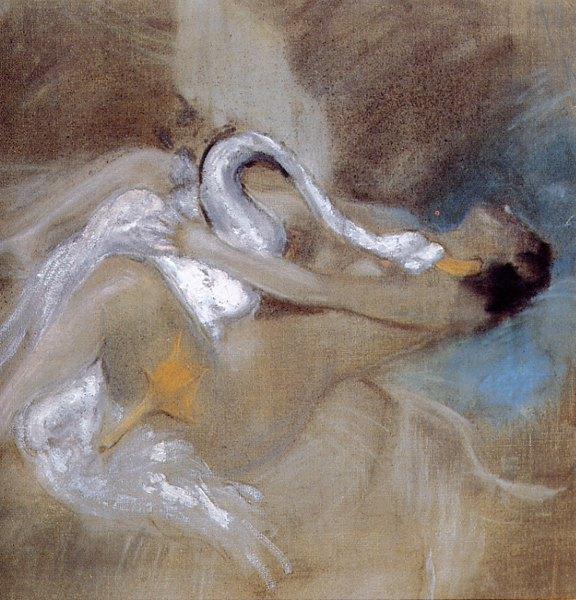 Leda with the swan, 1884 - Джованни Болдини