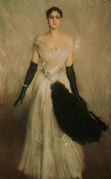 Portrait of a Lady, 1889 - 乔瓦尼·波尔蒂尼