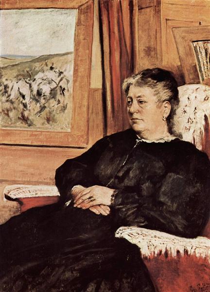 Portrait of the third wife, 1905 - Джованни Фаттори