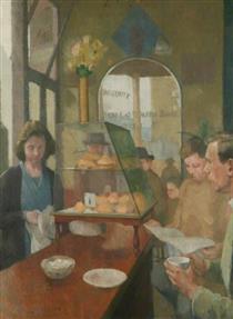 The Café (Café Conte, London) - Graham Bell