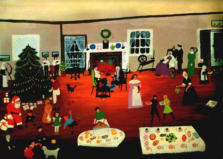Christmas at Home - Grandma Moses