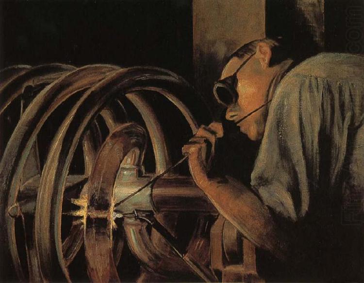 Helix Welder, 1925 - Грант Вуд