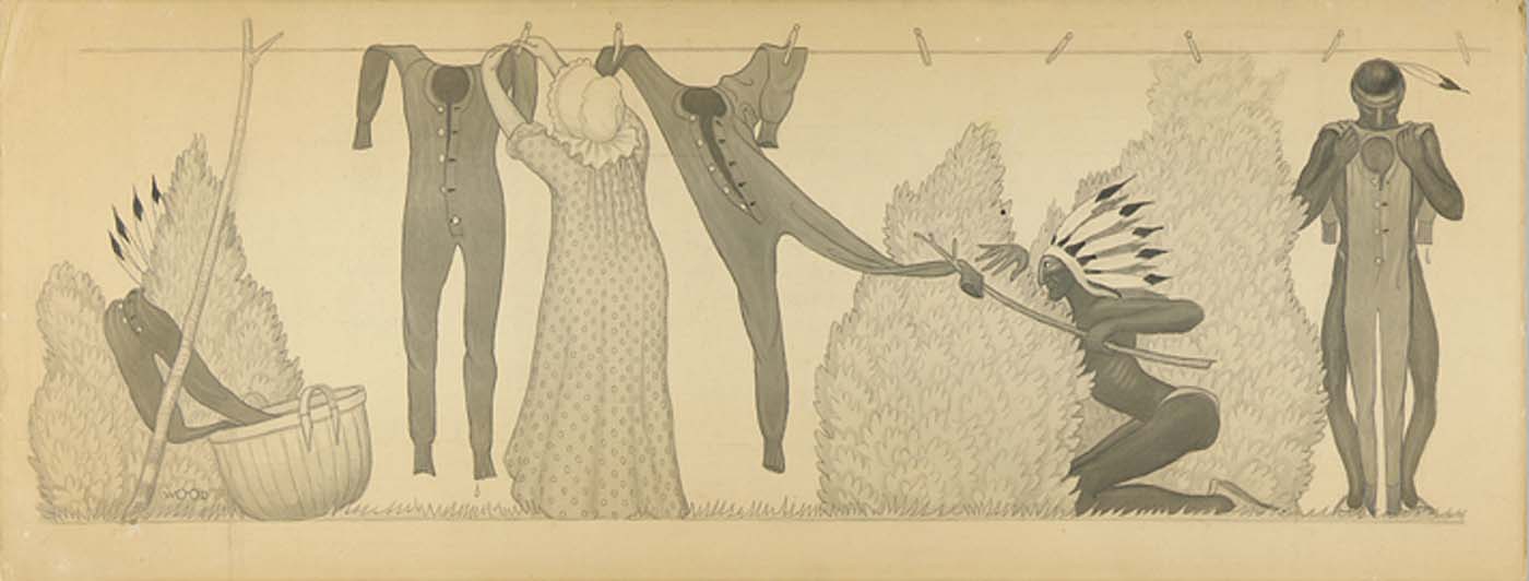 Image result for victorian clothesline
