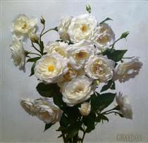 White Roses - Graydon Parrish