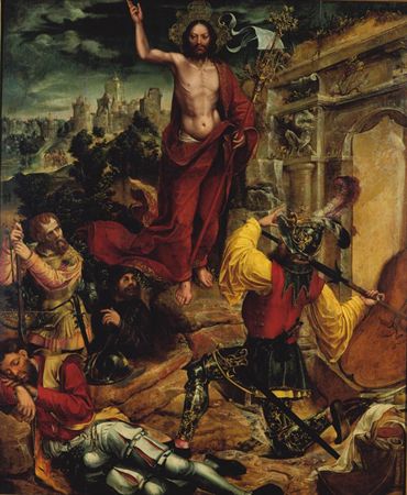 Ressurreição de Cristo, 1539 - Gregório Lopes