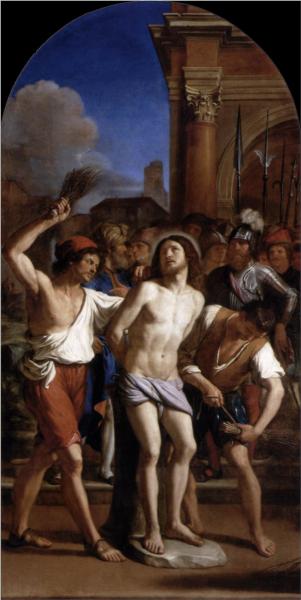 The Flagellation of Christ, 1644 - Гверчино