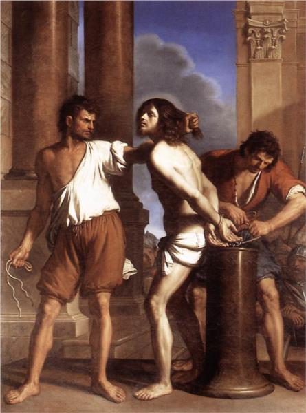 The Flagellation of Christ, 1657 - Guercino