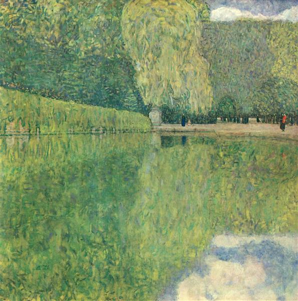 Park of Schönbrunn, 1916 - Gustav Klimt