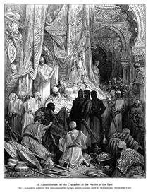 Cruzados Atônitos pela Riqueza do Oriente - Gustave Doré