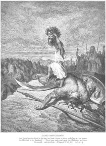 Davi Mata Golias - Gustave Doré