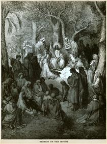 O Sermão da Montanha - Gustave Doré