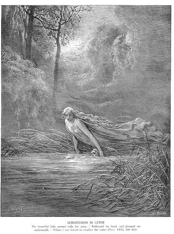 Submersion in Lethe - Gustave Dore - WikiArt.org