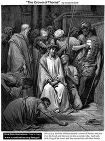 The Crown Of Thorns - Gustave Dore