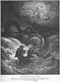 A Destruição do Leviatã - Gustave Doré