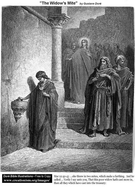 The Widow - Gustave Dore