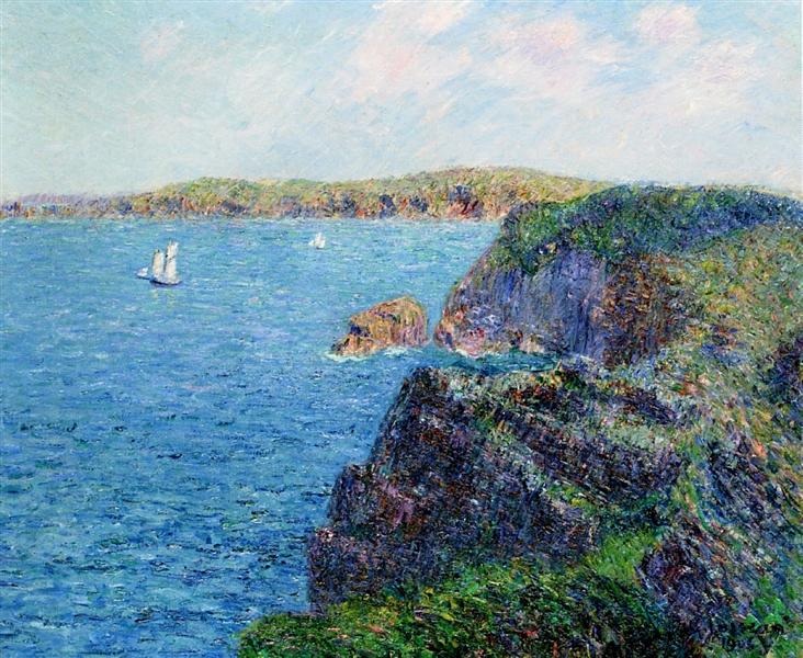 A Cove at Sevignies, 1906 - Гюстав Луазо