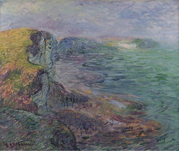 Cliffs at Yport - Gustave Loiseau