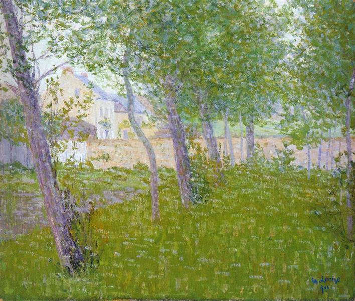 Garden by the House, 1898 - Gustave Loiseau